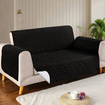 Quilted Cotton Sofa Cover – 5, 6 & 7 Seater, Soft & Durable