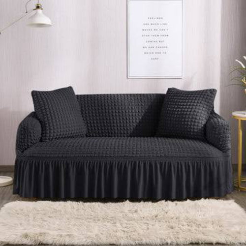 Bubble Fabric Sofa Cover – Stretchable Lycra – 5, 6 & 7 Seater Sofa Protector